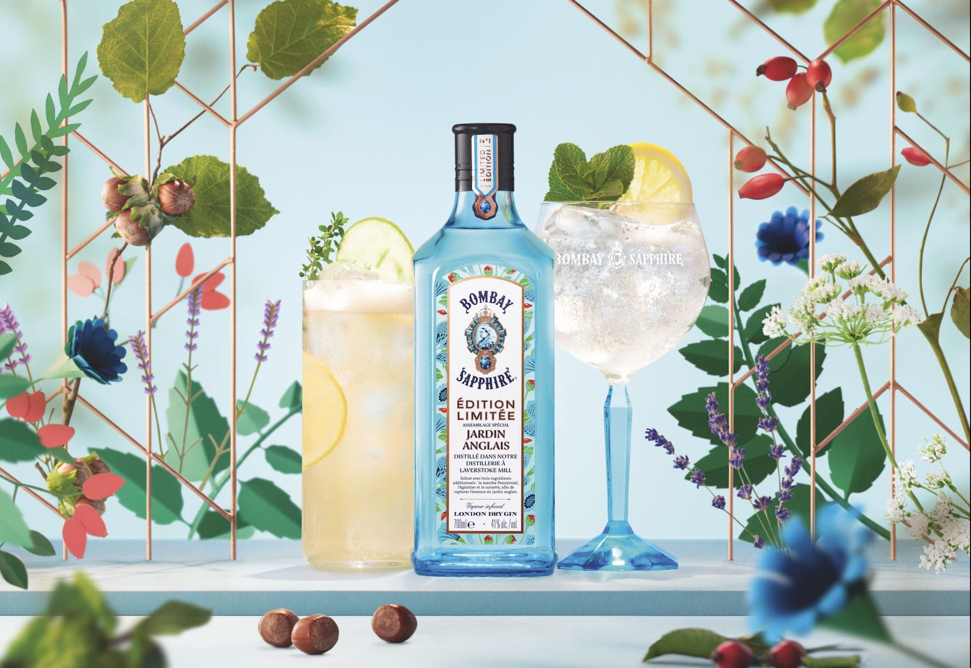 Bombay Sapphire Jardin anglais