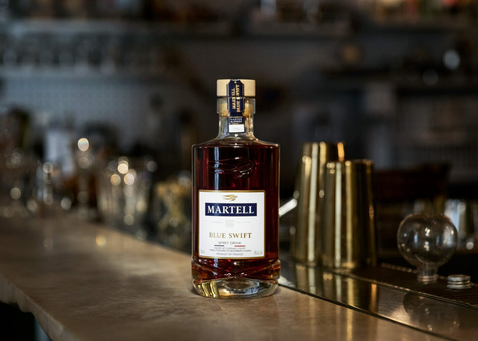 Martell Blue Swift – une innovation tout en rondeur