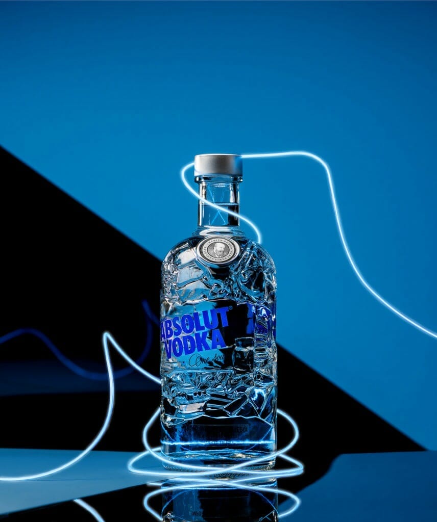 Absolut vodka recycled