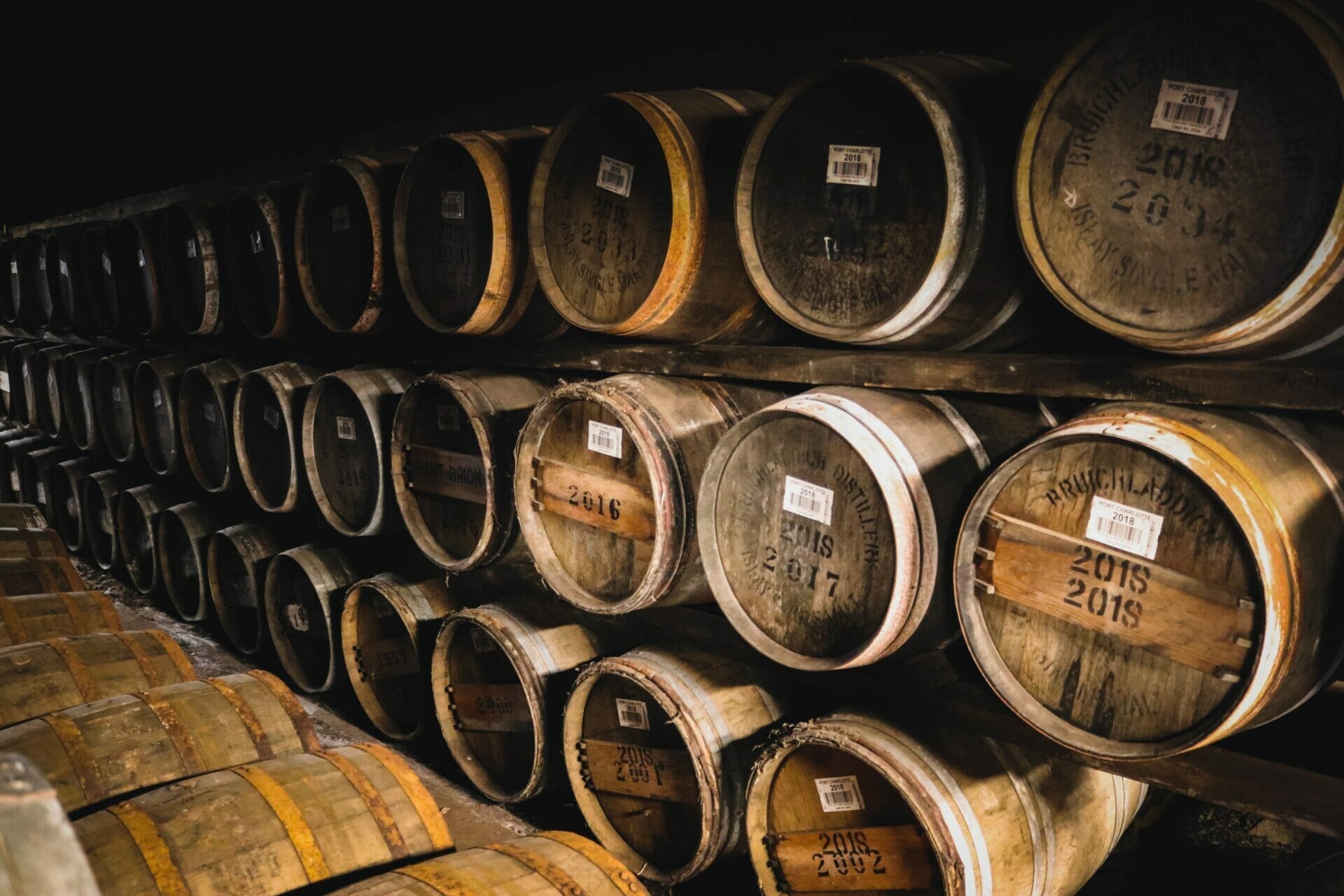 Bruichladdich fûts chai