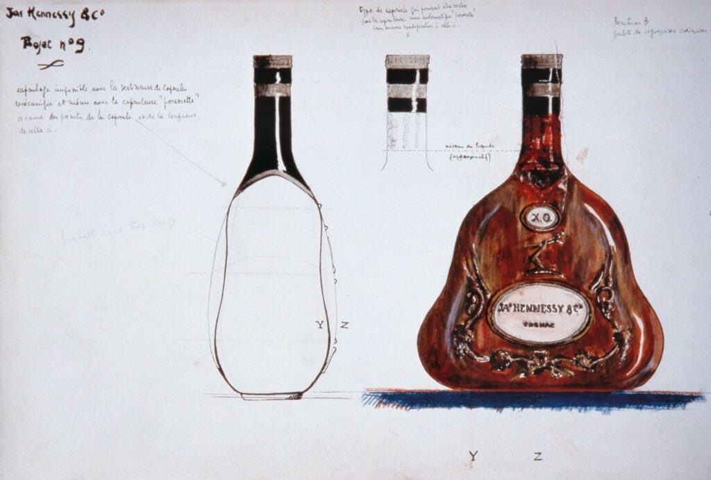 Hennessy XO illustration bouteille