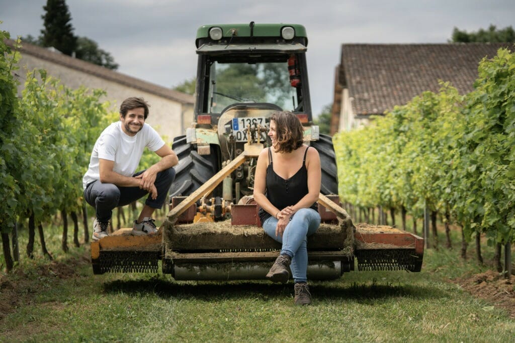Eugénie Degas, vigneronne & Guillaume Gibault, entrepreneur