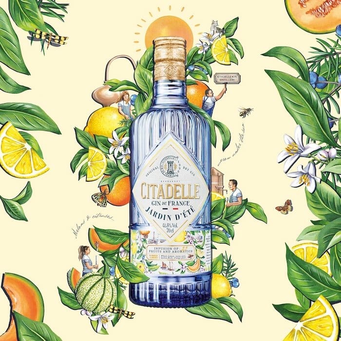 Gin citadelle Jardin d'été