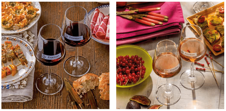vins fronton rouge rosé