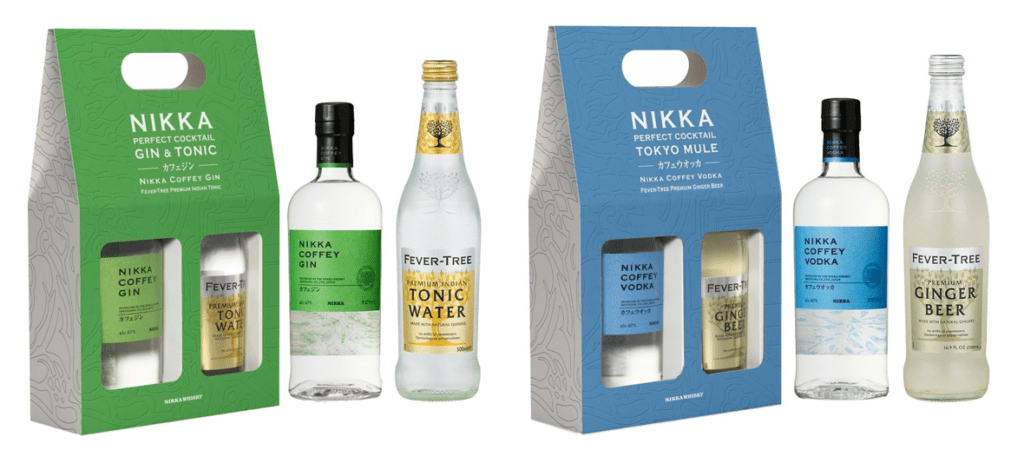 Nikka Coffey Gin Vodka coffret