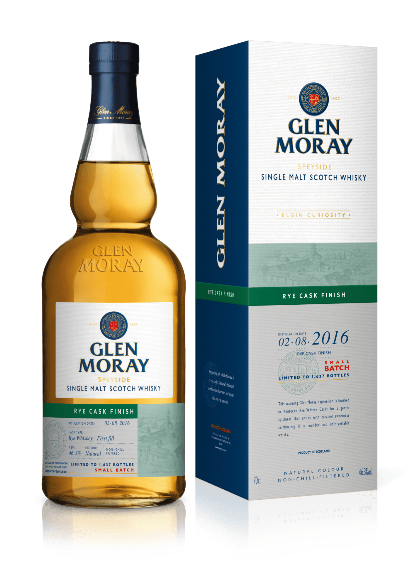 Glen Moray Curiosity Rye finish
