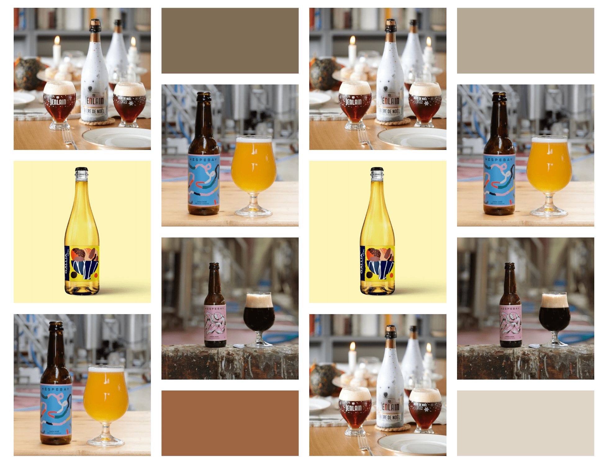 Dans la hotte du père noël notes houblonnées