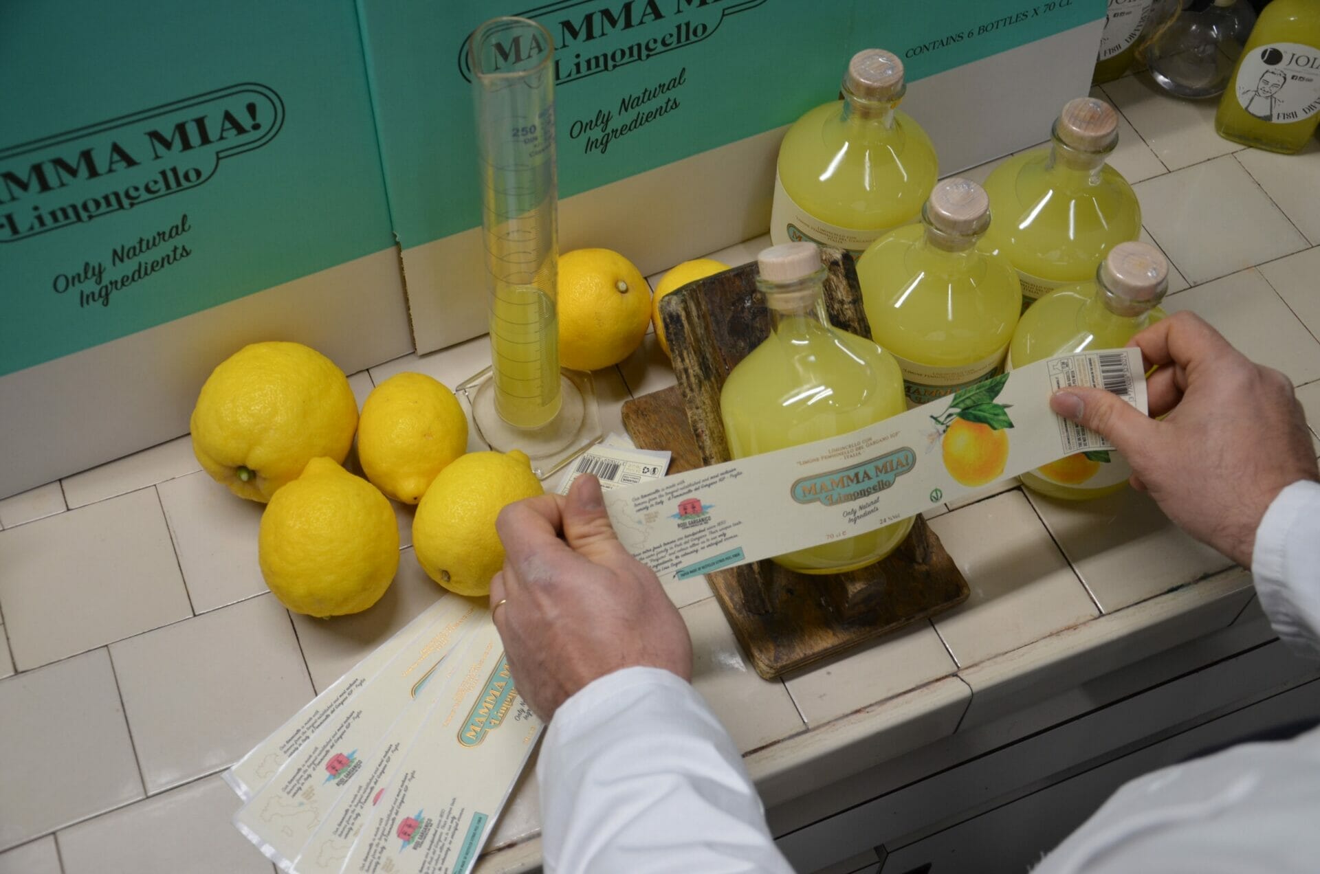 Mamma Mia Limoncello fabrication