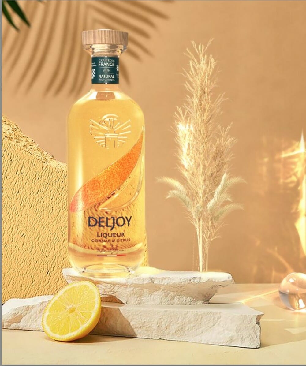 Deljoy liqueur de cognac et agrumes bouteille