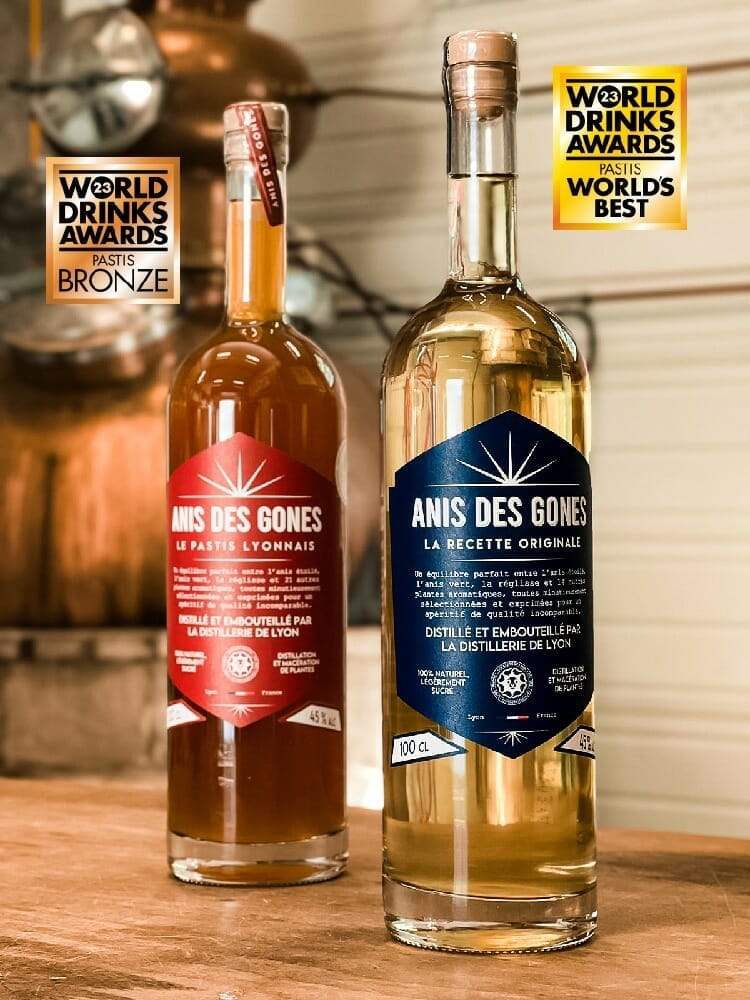 Anis Des Gones médailles - Distillerie De Lyon