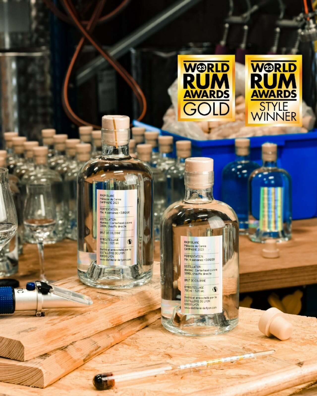 Rhum médailles - Distillerie De Lyon