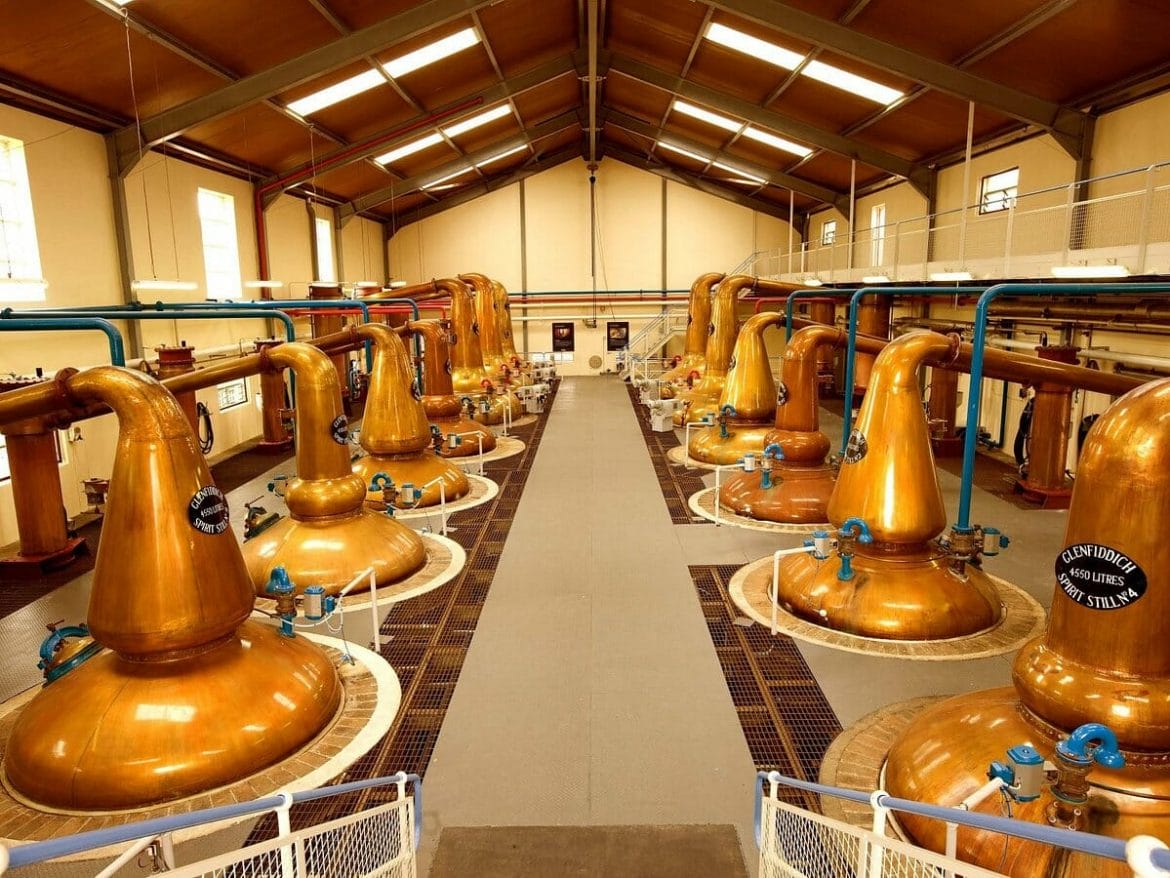 Glenfiddich Alambic distillerie