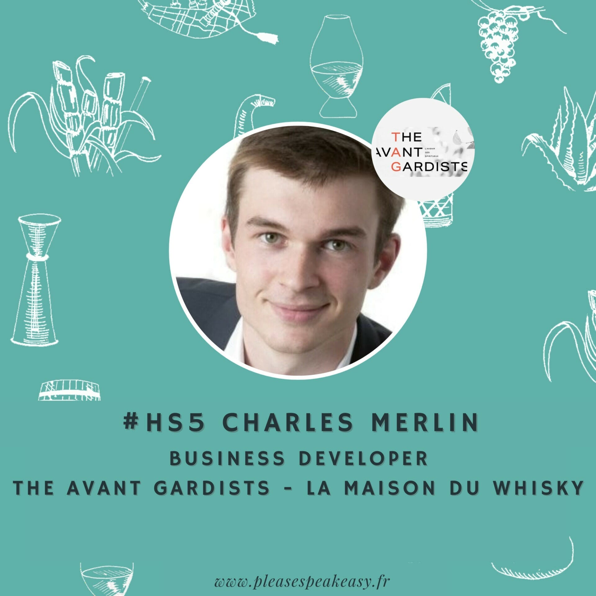 eau de vie x Charles Merlin