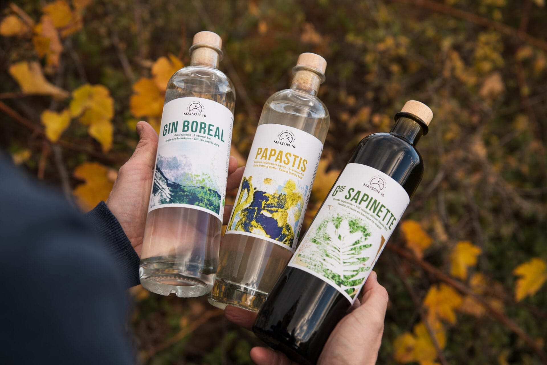 Maison 16 : Des spiritueux aux accents de cueillette