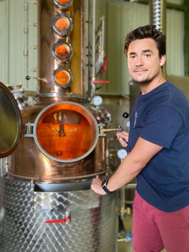 Distillerie des Deux Mers alambic Boris Générat