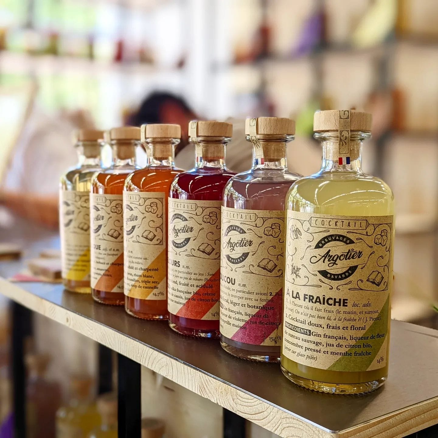 Argotier cocktails prêts à boire