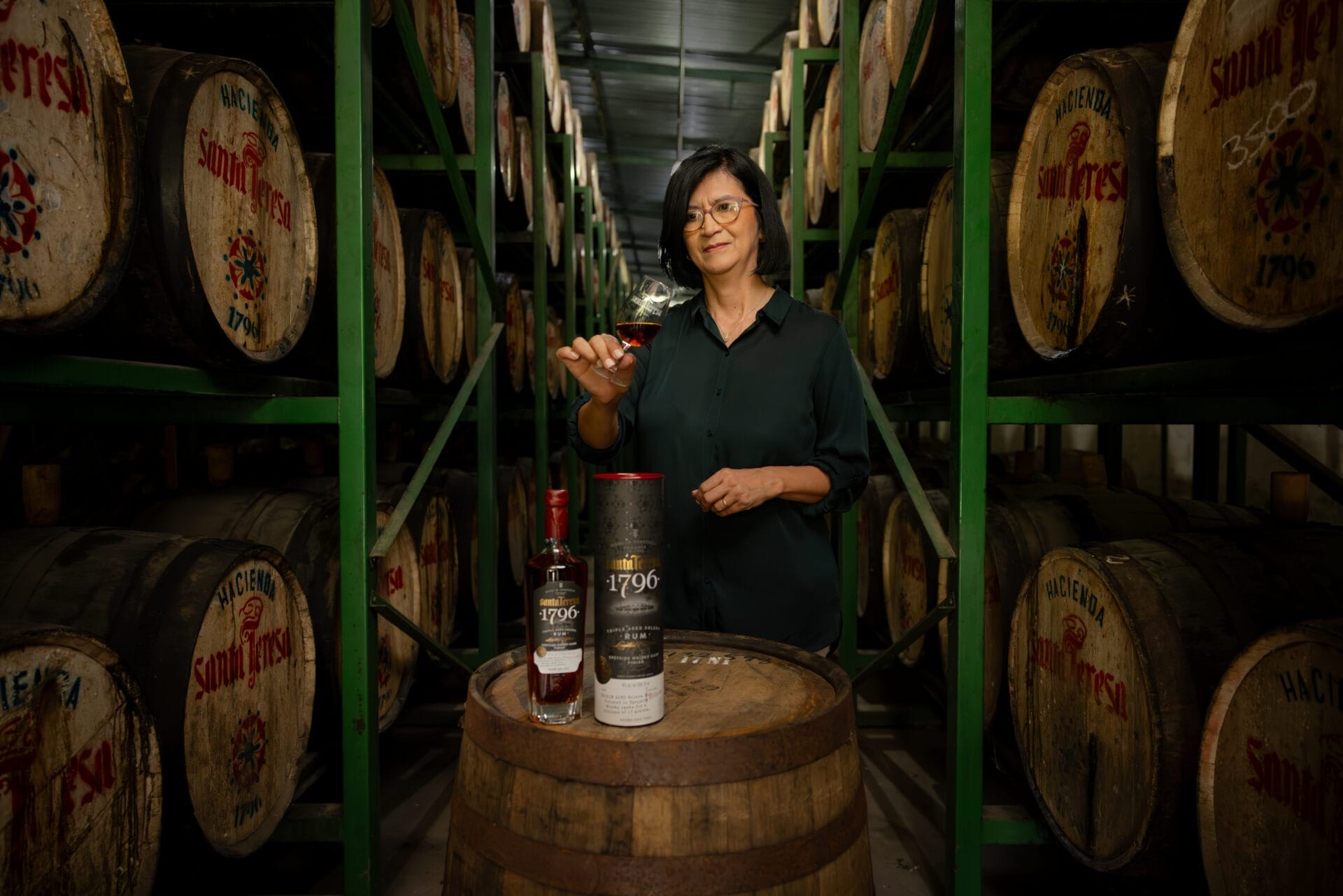 Nancy Duarte : première maestra ronera de la maison Santa Teresa