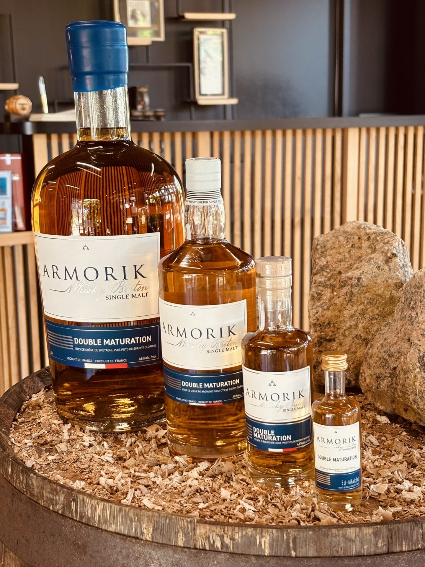 Armorik whisky français breton bouteille 3 litres