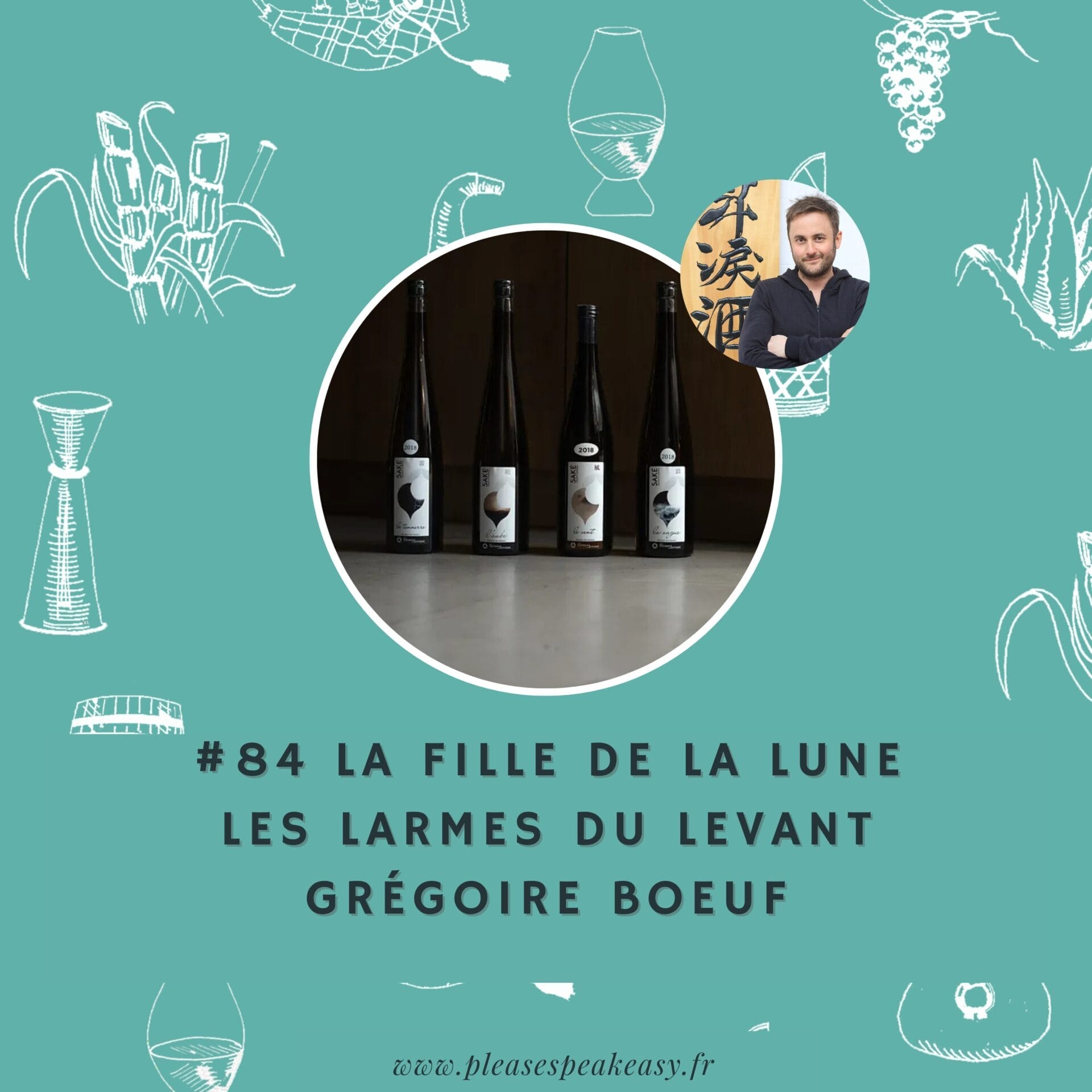 Eau de vie x Larmes du Levant La fille de la lune